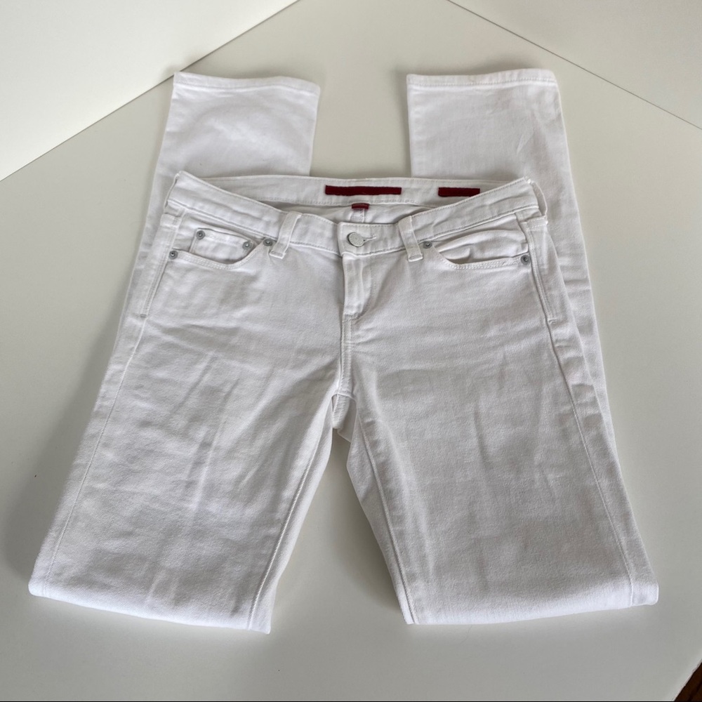 Limited Edition Banana Republic White Straight Leg